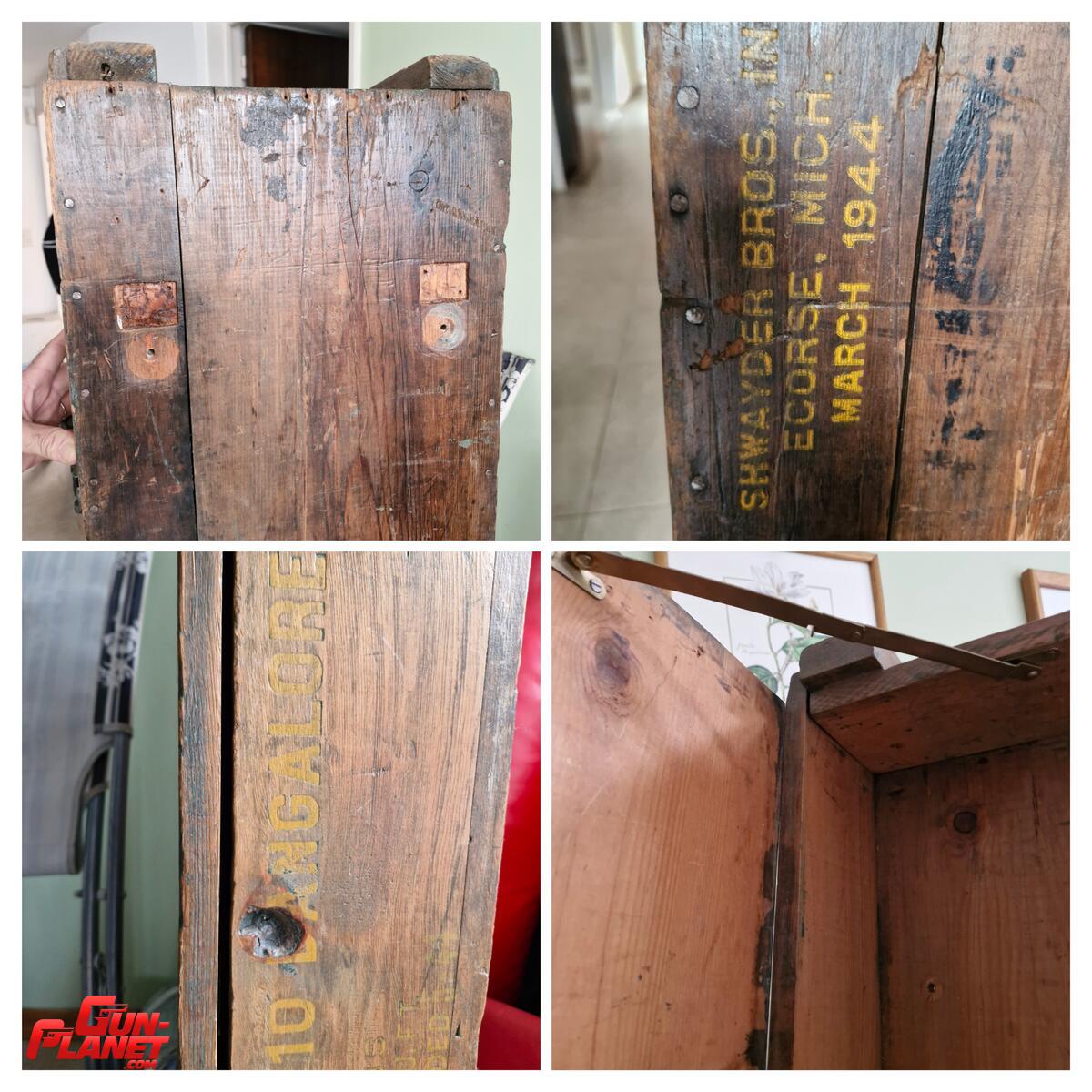 Cajón original de torpedos Bangalore (USA, 1944). - Image 5
