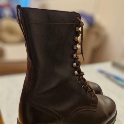 Botas altas cuero Rezago Ejército argentino