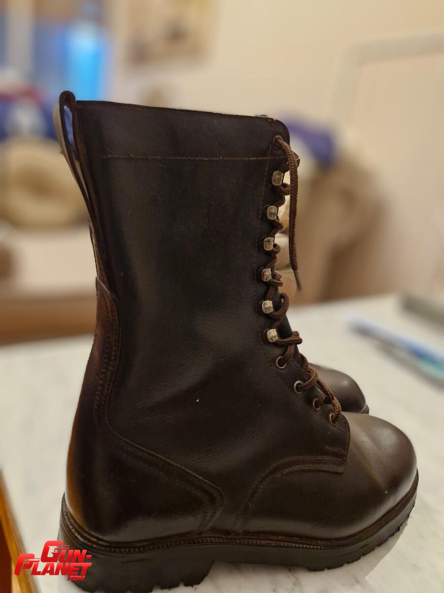 Botas altas cuero Rezago Ejército argentino
