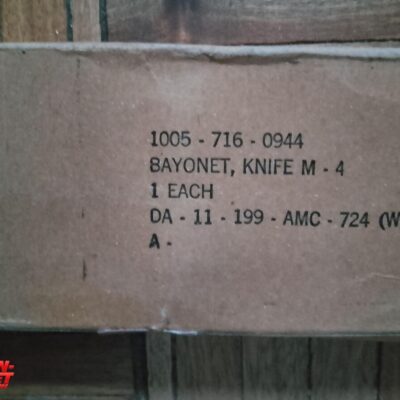 M4 bayoneta