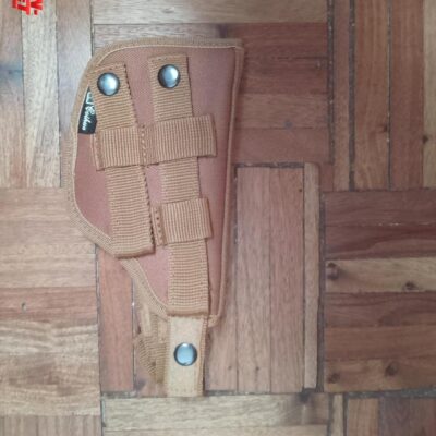 pistolera color arena