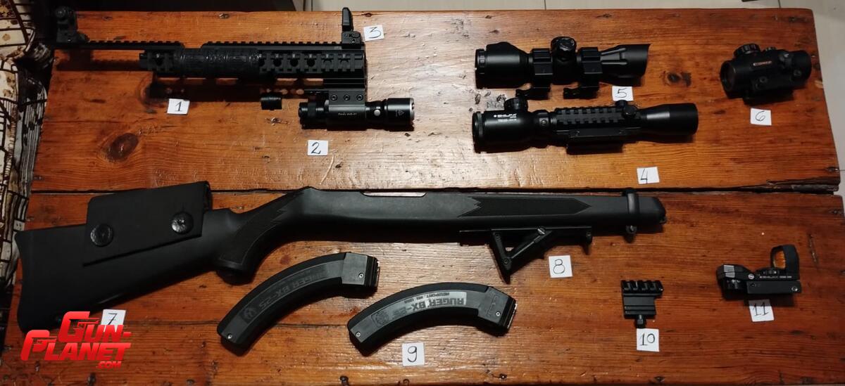 10/22 lote de accesorios y piezas