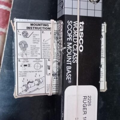 Montajes/anillas para Rifles de aire y carabinas 22