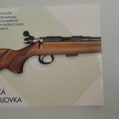 Manual original de carabina CZ 452/453