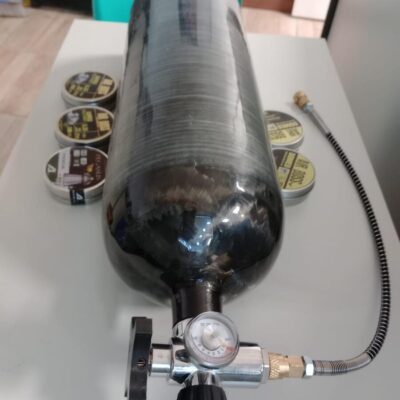 Tanque scuba 6.8 lts fibra de carbono