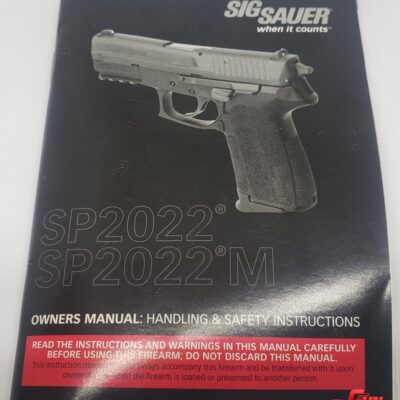 Manual original de P2022 /P2022M