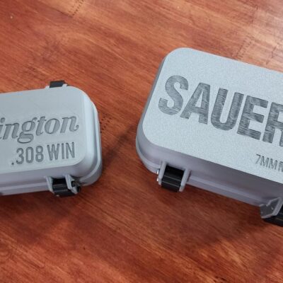 Caja porta municiones para calibres .300, .375h&h x 50u.