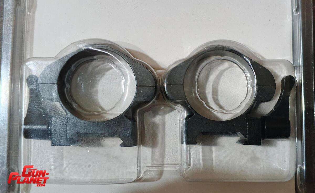 Anillas Guardatti 30 mm bajas acero QD - Image 3