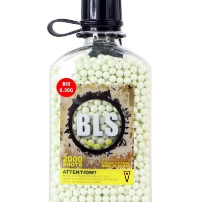BALINES TRACER GREEN BBS BLS 0.30G 6MM 2000R AIRSOFT