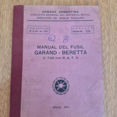 manual de fusil Garand Beretta BM59