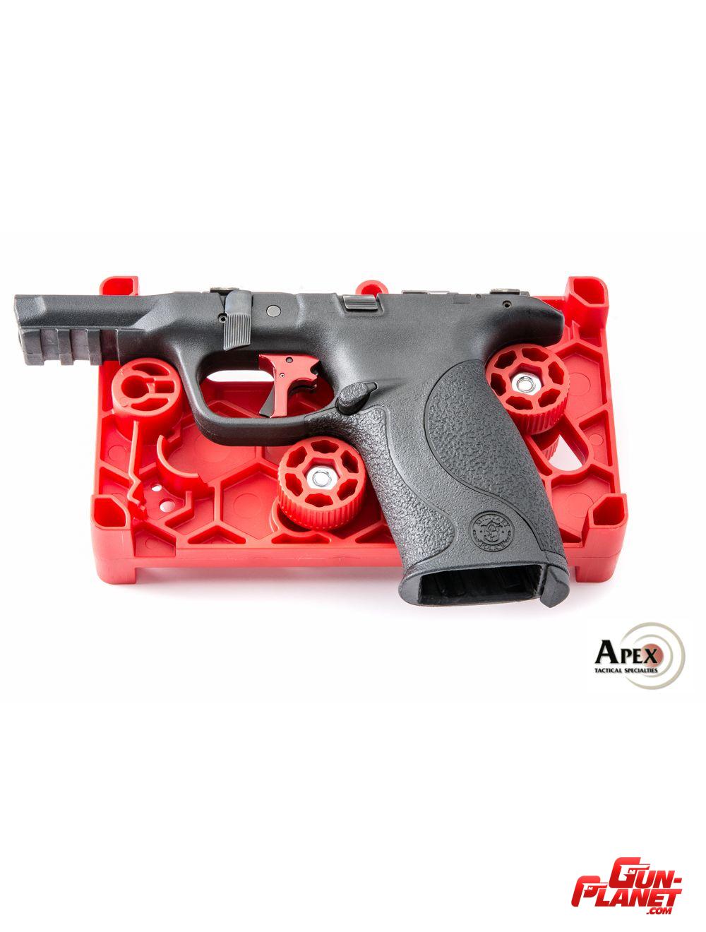 Banco de trabajo para armado de Glock