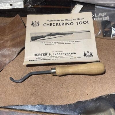 Checkering tool