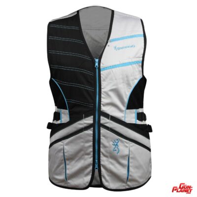 Ace M - XL chaleco de tiro turquesa /fuschia