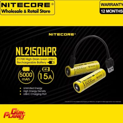 2x Baterias Nitecore 21700 R 5000ma
