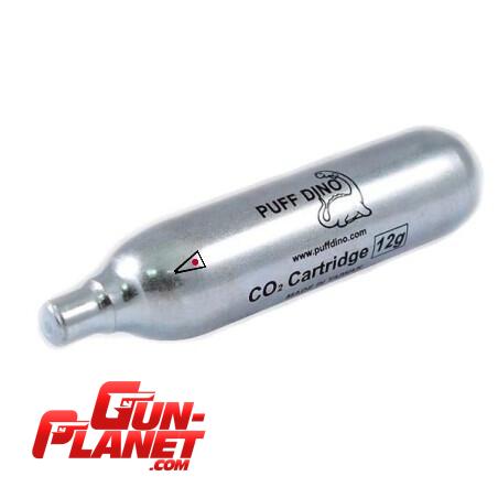 50u. GARRAFA CO2 PUFF DINO 12g