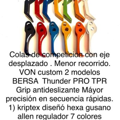 Cola recta para Bersa TPR, Thunder y Pro