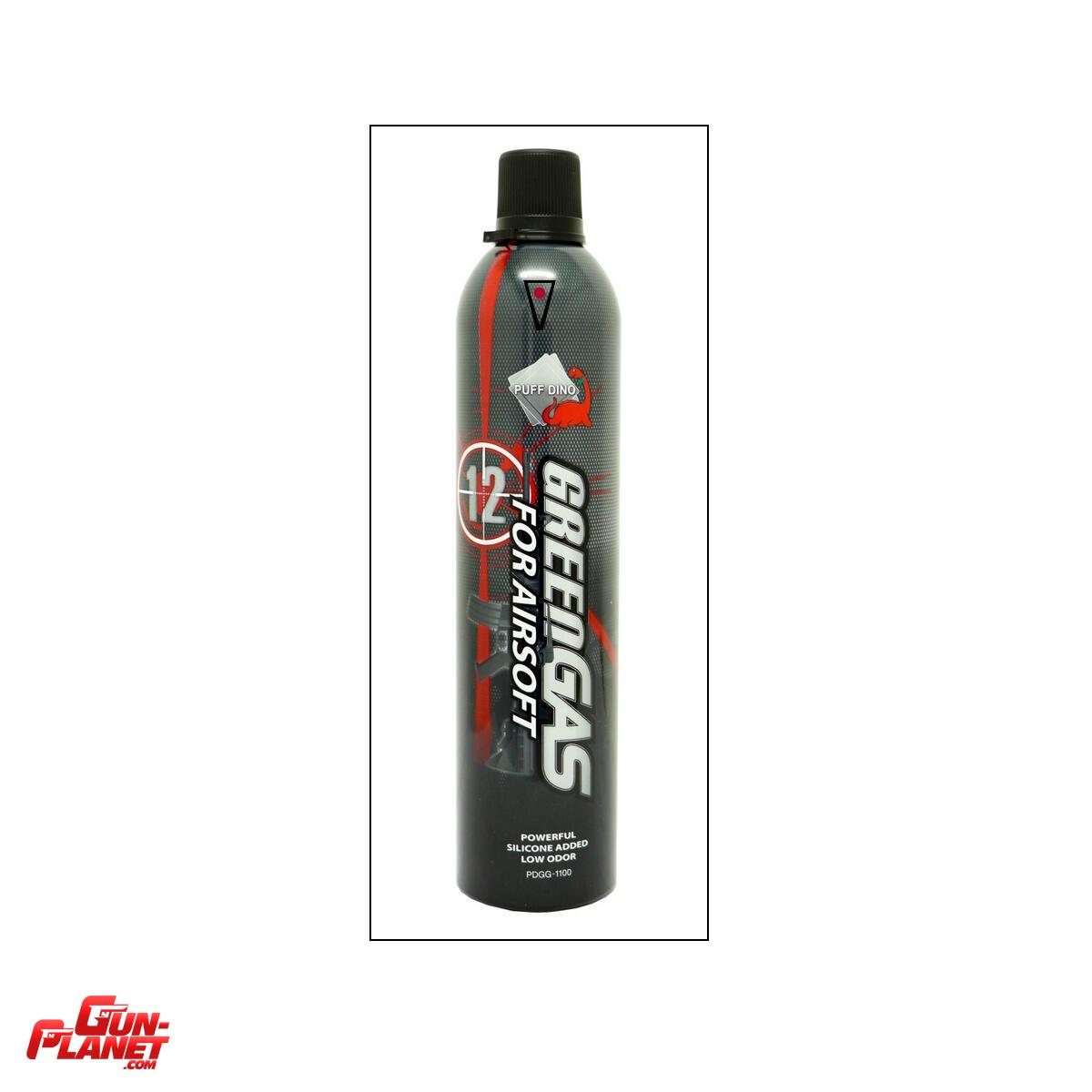 GREEN GAS 600ML PUFF DINO 12kg