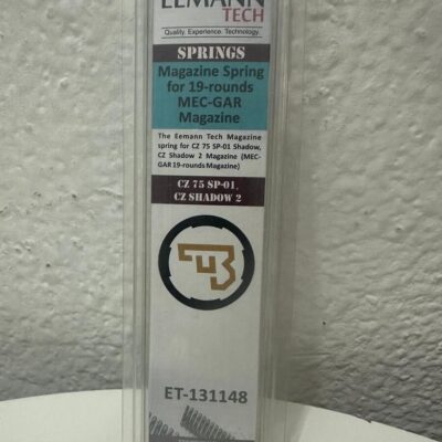 resorte de cargador eemann tech para  mec-gar de 19rd