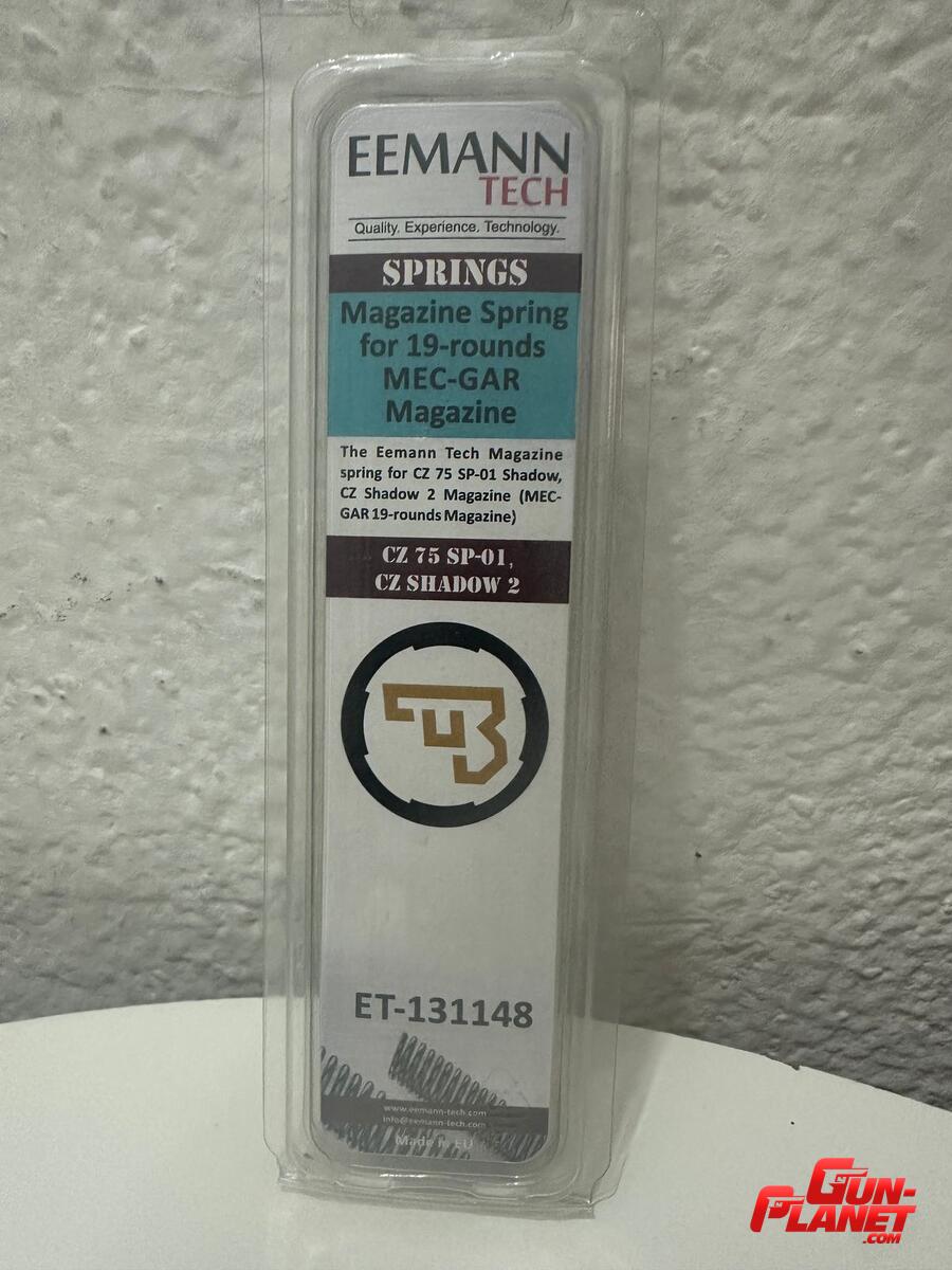 resorte de cargador eemann tech para mec-gar de 19rd