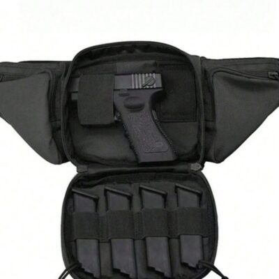 riñonera con funda oculta