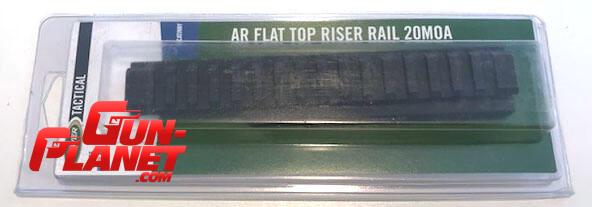 Flat Top Riser Rail -20 MOA- Elevador de Picatinny compensado 20 MOA