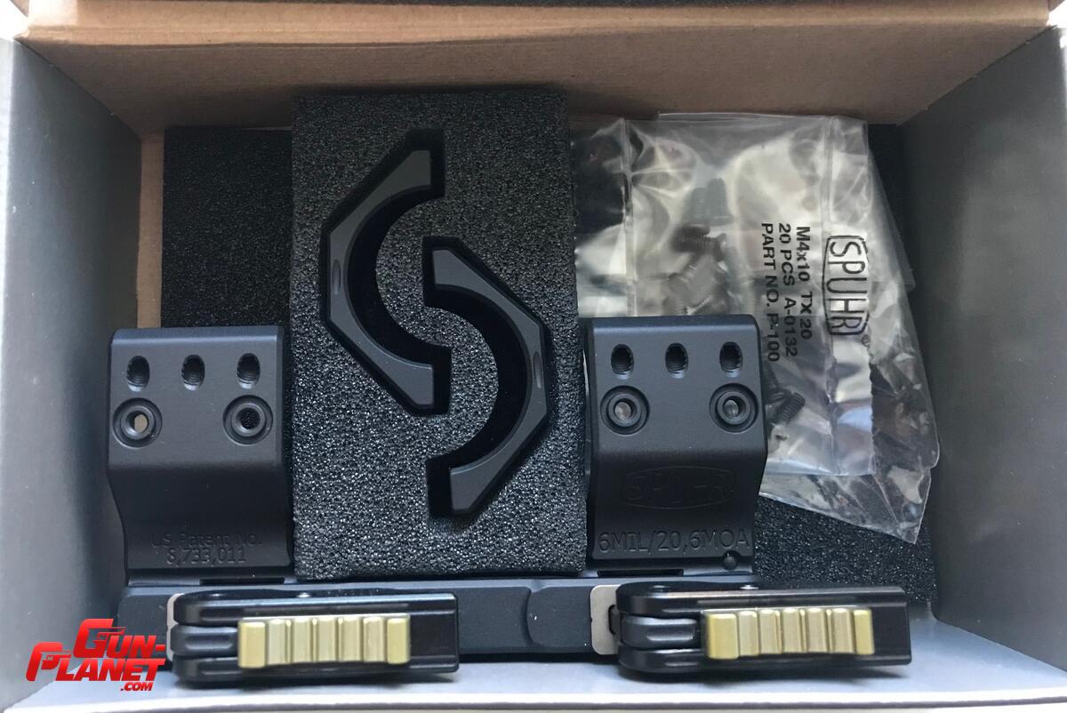 Montaje - Spuhr Qd Mount Para Picatinny, 34 Mm, 20 Moa - Unimont