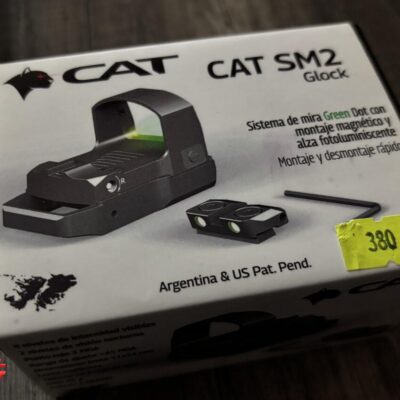 CAT SM2G MIRA MAGNÉTICA PARA GLOCK DE PUNTO VERDE