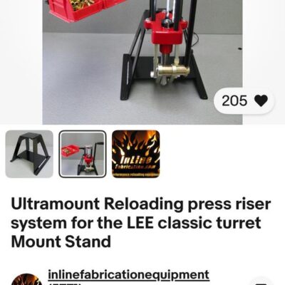 Base de acero para prensa de recarga