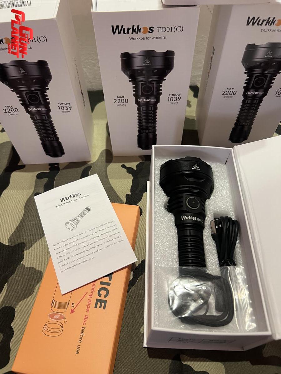 WURKKOS linterna profesional