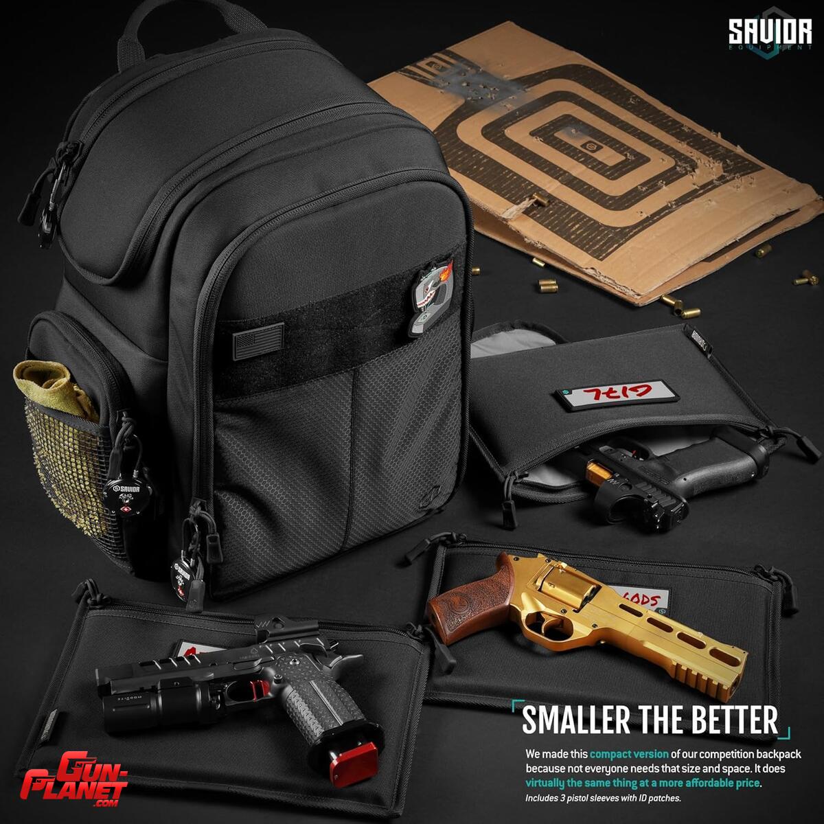 mochila SEMA  3 pistol