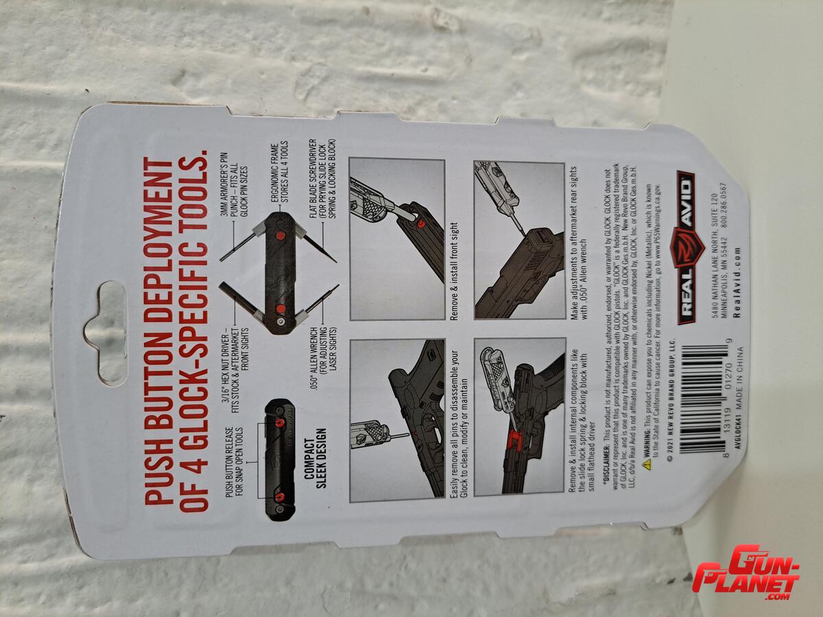 Multi herramienta Real Avid 4 en 1 para Glock - Image 2