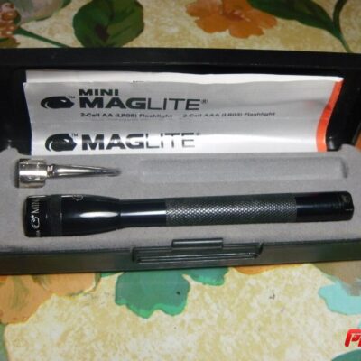 Linterna Mini Maglite  2 aaa  lampara   comun