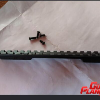 Riel picatiny de 20 MOAs para Weatherby y Howa