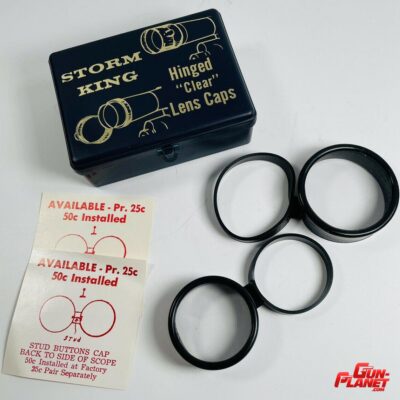 protector de lentes para mira lente objetivo hasta 40mm . Vintage