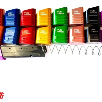 Tapa de cargador +8 para Bersa TPR, Beretta, Browning, Canik, Jericho, Tanfoglio, Taurus y CZ