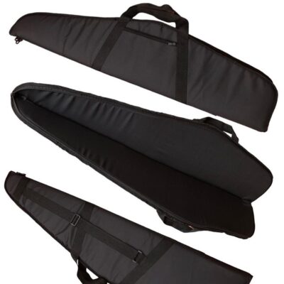 Funda de arma larga acolchada con o sin mira  1/ 1,10/ 1,20/1,30 color negro