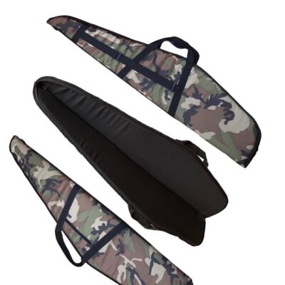 Funda de arma larga acolchada con o sin mira  1/ 1,10/ 1,20/1,30 color camouflada